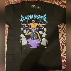 Brand new aew wrestling penta and rey fenix tee shirt size large with tag.